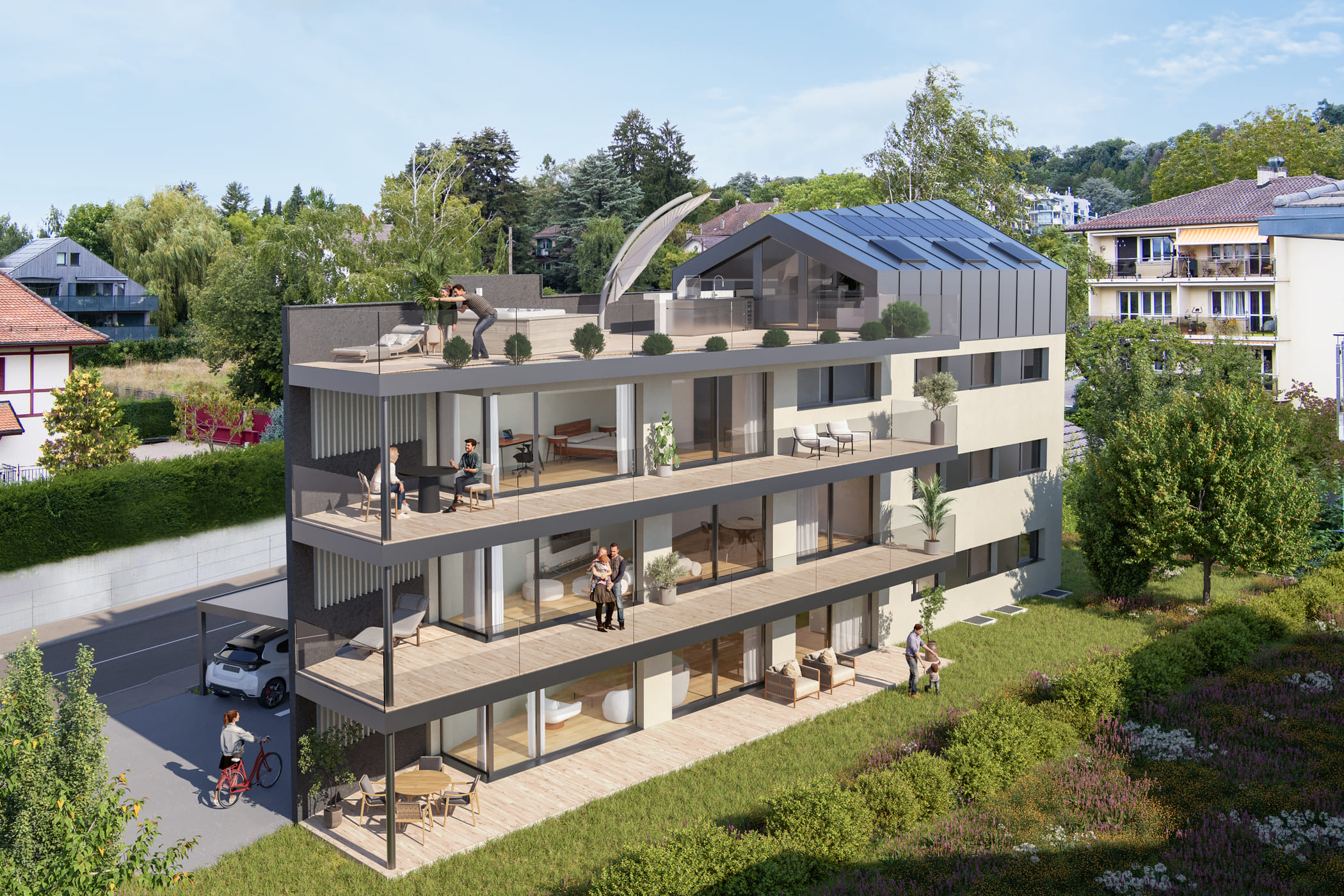 Trinity Prilly — Vue extérieure